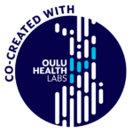Co-created with OuluHealth labs logo