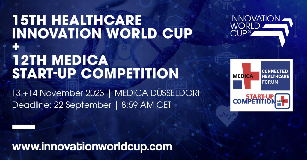 Apply for free to win one of 24 pitch slots at Medica 2023